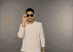 Stare Shady Judging GIF
