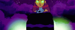 Starfire Is Pissed GIF