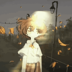 Staring Blankly Depressed Anime GIF
