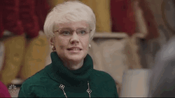 Staring Kate Mckinnon GIF