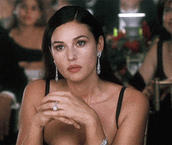 Staring Monica Bellucci GIF
