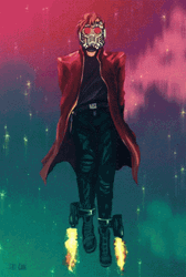  Starlord Animated Stars GIF