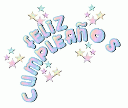 Starry Feliz Cumpleaños GIF