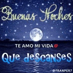 Starry Night At Sea Buenas Noches Amor GIF 