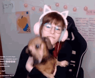 Starry Peach Twitch GIF