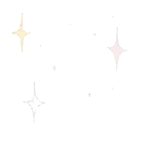 Stars And Bubbles Sticker