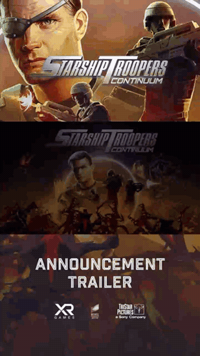 Tráiler del anuncio de Starship Troopers Continuum GIF