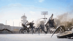 Starship Troopers Swarming Arachnids GIF