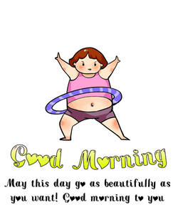 Start Your Morning With Good Exercise Hula Hooping GIF