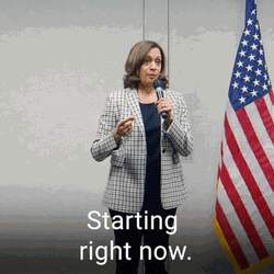 Starting Right Now Kamala Harris Speech GIF