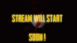 Starting Soon Stream Lightning Strike GIF
