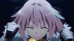 Startled Astolfo Shocked Reaction GIF
