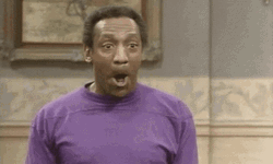 Startled Bill Cosby GIF