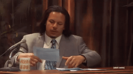 Startled Eric Andre Bonk GIF