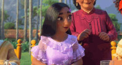 Startled Isabela Shocked Reaction Encanto GIF