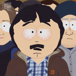 Startled Randy Marsh Confused Expression GIF