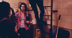 Startling Elizabeth Gillies To Friends GIF