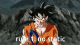 Static Goku Super Saiyan GIF