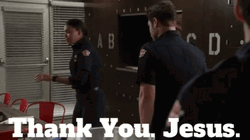 Station 19 Victoria Hughes Thank You Jesus GIF