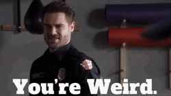 Station Nineteen You Weirdo GIF