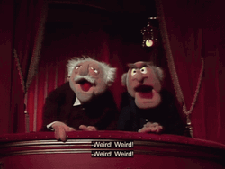 Statler And Waldorf Agreeing Together GIF
