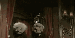 Statler And Waldorf Introducing Medium Sketch GIF