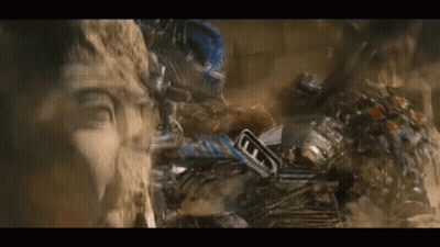 Statue And Robot Close Up Movie Scene GIF