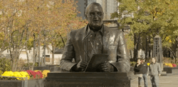 Statue Chicago Illinois GIF