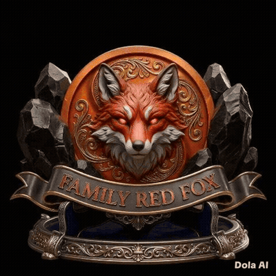 Statue Of Fox Family Red Fox GIF