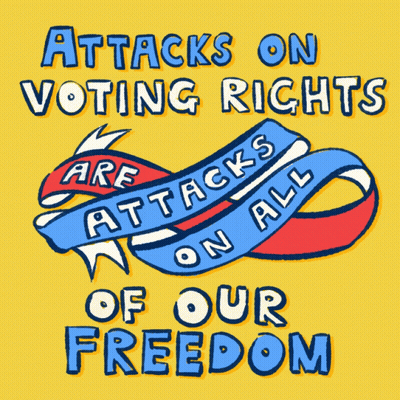 Statue Of Liberty Should Have The Right To Vote GIF