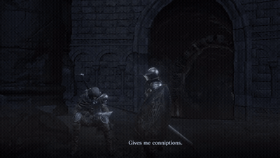 Statue Of Man Holding Hammer With Name Cayden In Green GIF