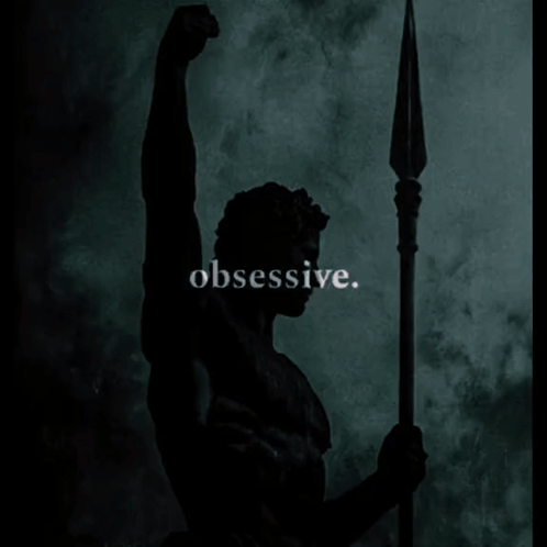 Statue Of Man Holding Spear Consistency Is Key GIF