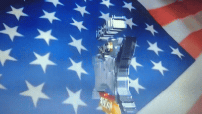 Statue Of Man With Freedom GIF