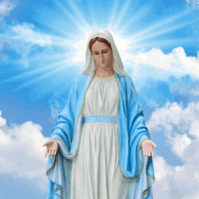 Statue Of Virgin Mary GIF