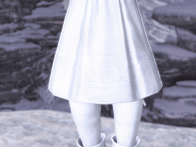Statue Of Woman In White Dress GIF