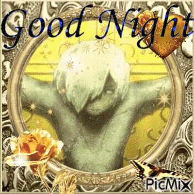 Statue Saying Good Night GIF