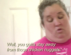 Stay Away From My Chicken Nugget Meme GIF