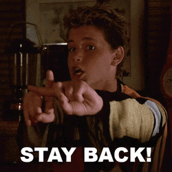 Stay Back Lost Boys GIF