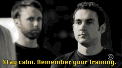 Stay Calm Remember Your Training GIF