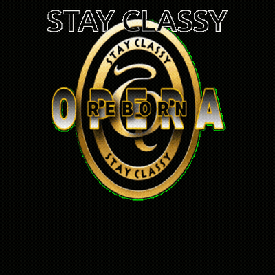 Stay Classy Opera Logo GIF