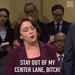 Stay In Your Lane Rachel Dratch GIF