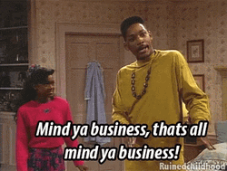 Stay In Your Lane Will Smith GIF