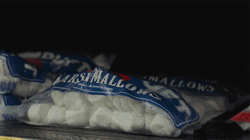 Stay Puft Marshmallow Man Breaking Out GIF
