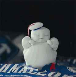 Stay Puft Marshmallow Man GIF