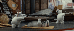 Stay Puft Marshmallow Man GIF