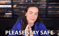 Stay Safe Cristine Rotenberg GIF