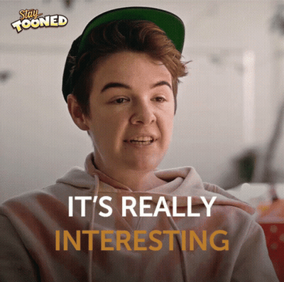 Stay Tooned Poster Boy In Baseball Cap GIF