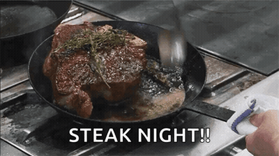Steak Night GIF