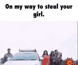 Steal Yo Girl Bollywood Flying Car GIF