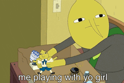 Steal Yo Girl Lemongrab GIF